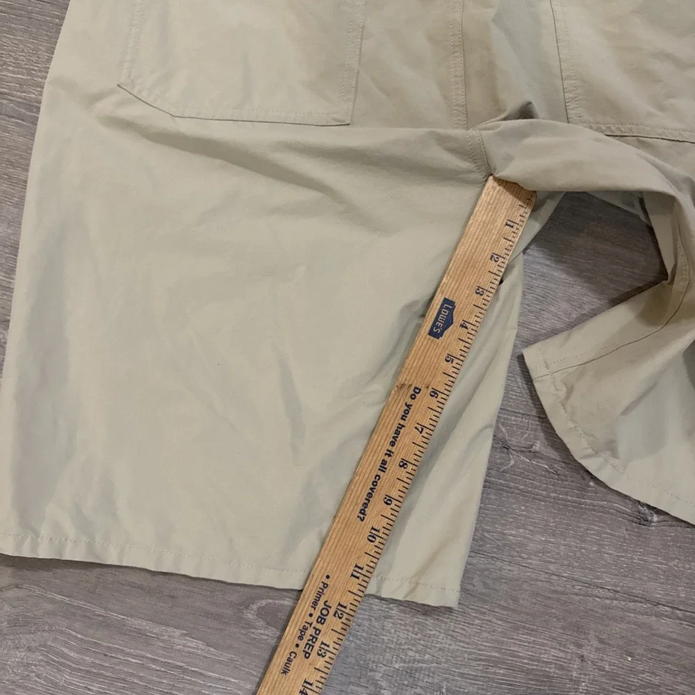 Patagonia Quandary Shorts Mens 40 Tan Beige Hiking Cargo Stretch Nylon